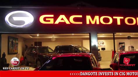 Dangote Buys 60 Gac Cars Red Carpet On Tv Youtube