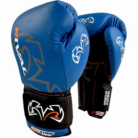 Rival Boxing Optima Sparring Gloves 16 Oz Blue
