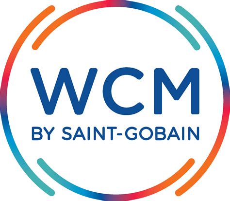 World Class Manufacturing Wcm By Saint Gobain Logo Vector Ai Png