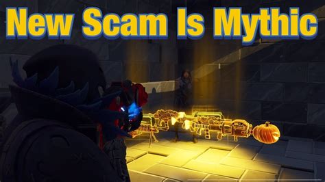 New Scam Is Mythic Scammer Gets Scammed Fortnite Save The World