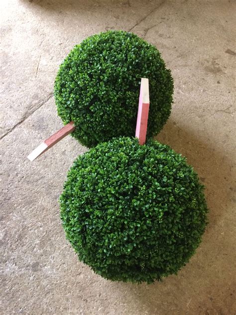 Artificial Topiary Ball Outdoor Boxwood Balls Buxus Topiary Plants