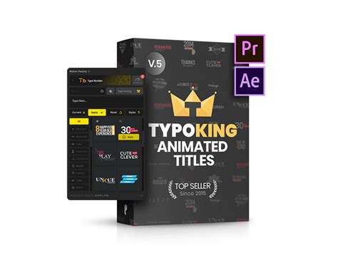 In 2017, adobe added the essential graphics panel to premiere pro. Typography | Animated Typography Tools & Text Template ...