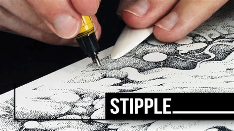 Dots For Days Intricate Stippling Art Youtube