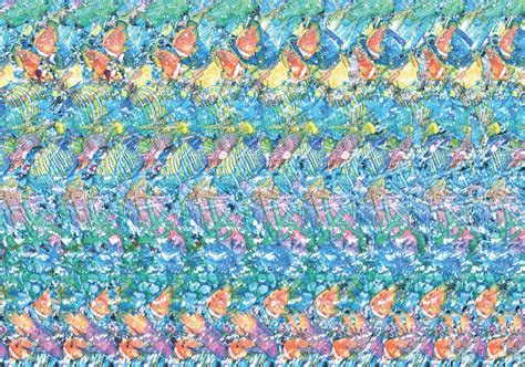 Magic eye 3d illusions picture books. The Hidden History of Magic Eye, the Optical Illusion That ...