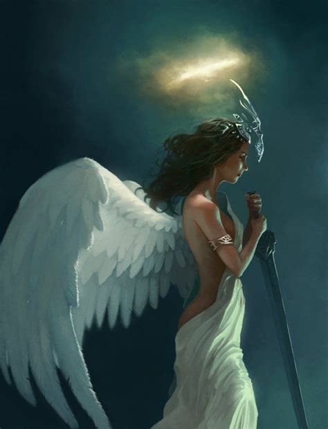 30 Mind Blowing Examples Of Angel Art Cuded Angel Art Angel
