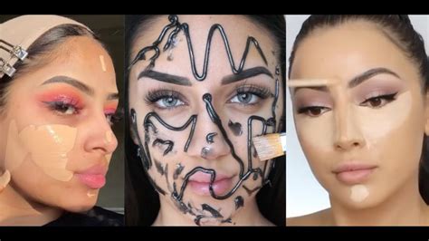 best makeup transformations new makeup tutorials compilation youtube