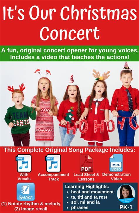 Christmas Concert Song Performance Holiday Program Mp3s Pdf