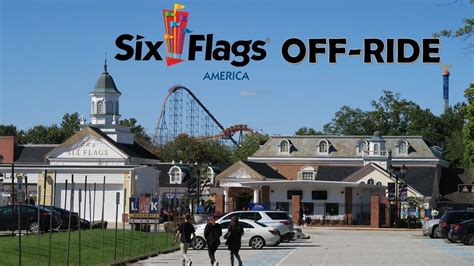 Six Flags America Off Ride Footage Bowie Maryland Non Copyright