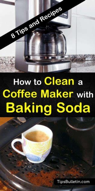 Nov 06, 2020 · the vinegar will react with the baking soda and gently foam. 8 Fast Ways to Clean a Coffee Maker with Baking Soda