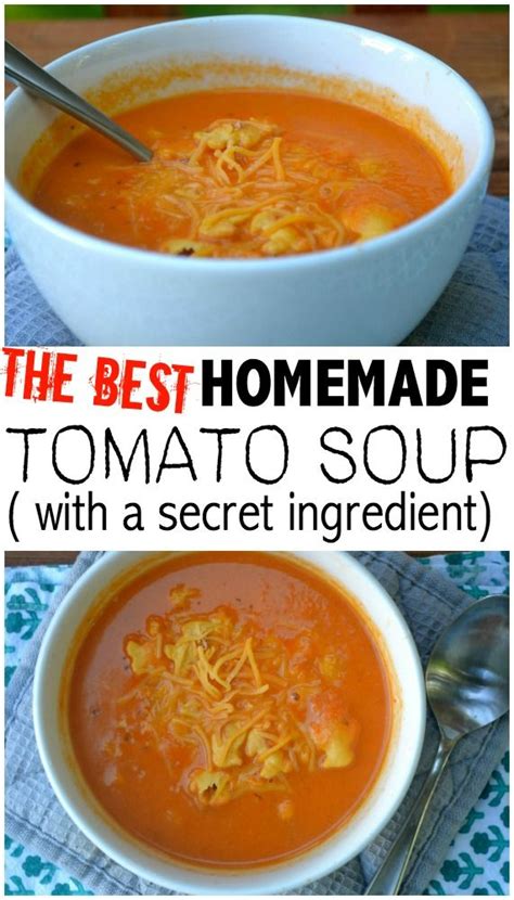 You'll never want to go back to the canned stuff after you try this. Best Ever- Homemade Tomato Soup- Instant Pot Option | Tomato soup homemade, Best tomato soup ...