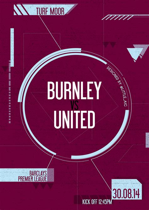 Manchester United Match Day Posters 2014/15 on Behance