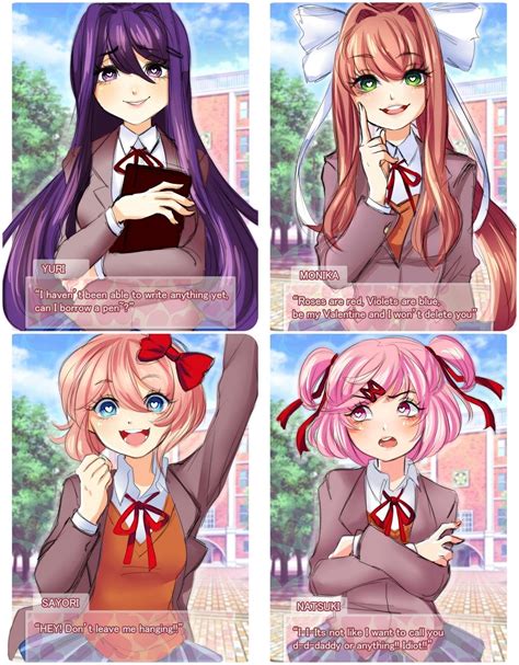 Ddlc The One Who Made Their Hearts Go Doki Doki Chapter 1 Join The