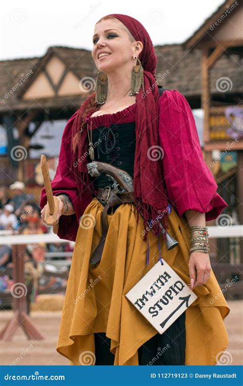 Jousting Event Renaissance Wench Editorial Stock Photo Image Of Feast