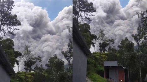 breaking news gunung merapi kembali keluarkan guguran and awan panas tanda tanda erupsi besar