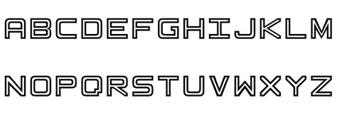 Square Outline Font Click To Find The Best 13 Free Fonts In The