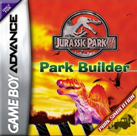 Jurassic Park 3 Park Builder Nintendo Gba