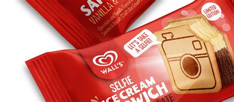 Since it's christmas, we have more ice creams! Wall's Ice Cream Sandwich - Why? Brand Design