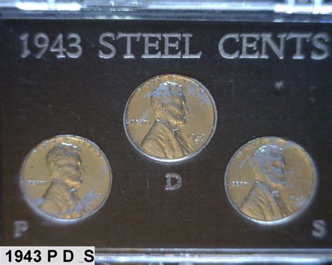 1943 Steel Penny Set