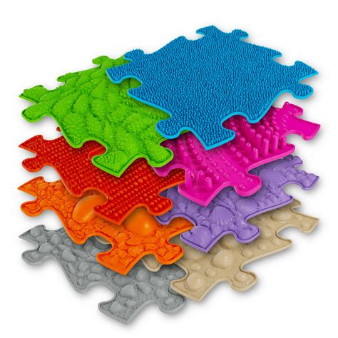 Muffik Sensory Puzzle Mats 8 Pieces