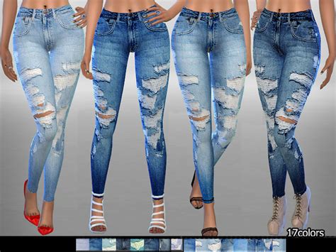 Pinkzombiecupcakes PZC Ripped Denim Jeans