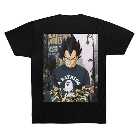 Dragon Ball Vegeta Saiyan Hypebeast Bape T Shirt Game Geek Shop