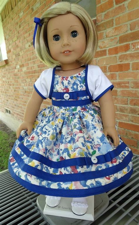 18 doll clothes 1950 s fashion summer dress ensemble fits american girl mary ellen american