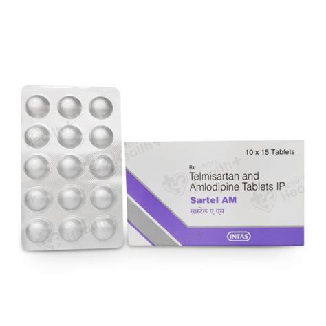 Buy Sartel Am 40 Mg Tablet 15 Tab Online At Best Price In India
