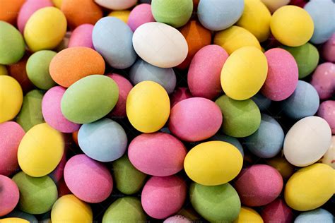 Colorful Chocolate Eggs Stock Photos Motion Array