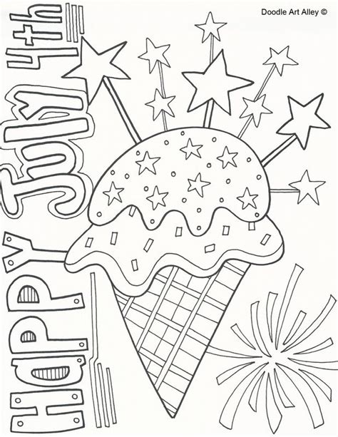 Whether you are parents, then you will know very well, how much kids like coloring pages. July 4th Coloring Page - Coloring Home