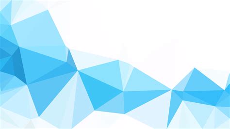 Free Abstract Blue And White Polygon Triangle Background