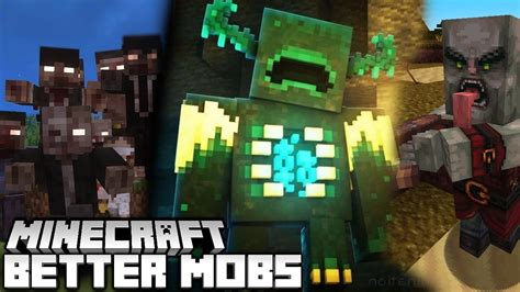 Top 5 Best Mob Texture Packs For Minecraft 🥇 Youtube