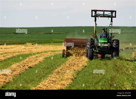 Hay Baling High Resolution Stock Photography And Images Alamy