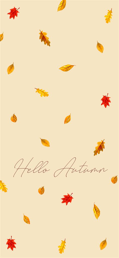 37 Cute Autumn Iphone Wallpapers Wallpapersafari