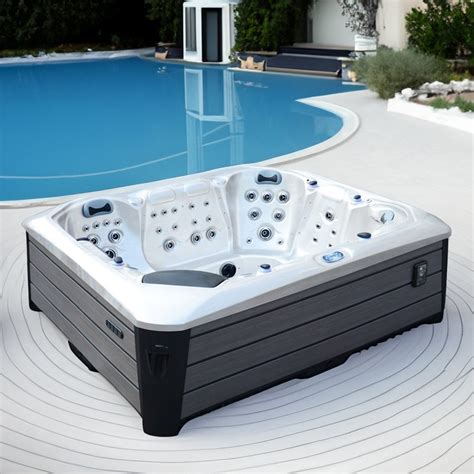 Sunrans Spas Chinese Hot Tub Manufacturers Multi Functional 8 Person Balboa Hot Tub Outdoor