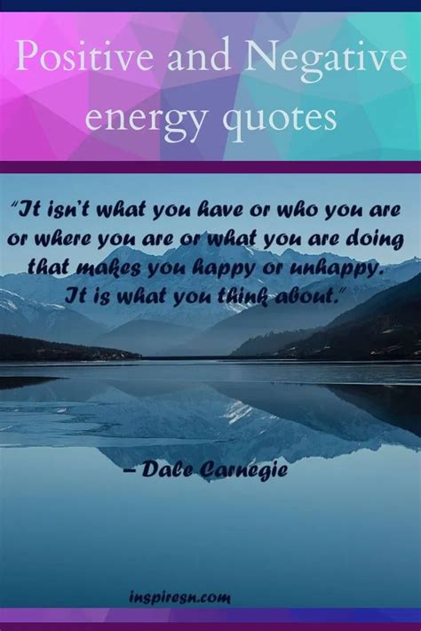 Positive And Negative Energy Quotes Inspiresn Negative Energy