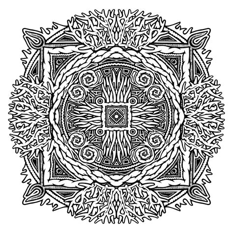 Mandala Drawings On Behance