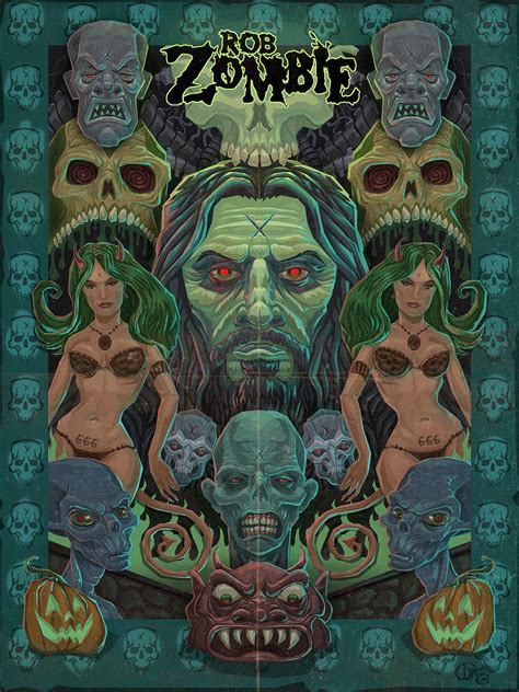 Artstation Rob Zombie Poster