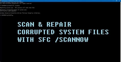 How To Perform Sfc Scannow Step By Step Procedure For Sfc Scan