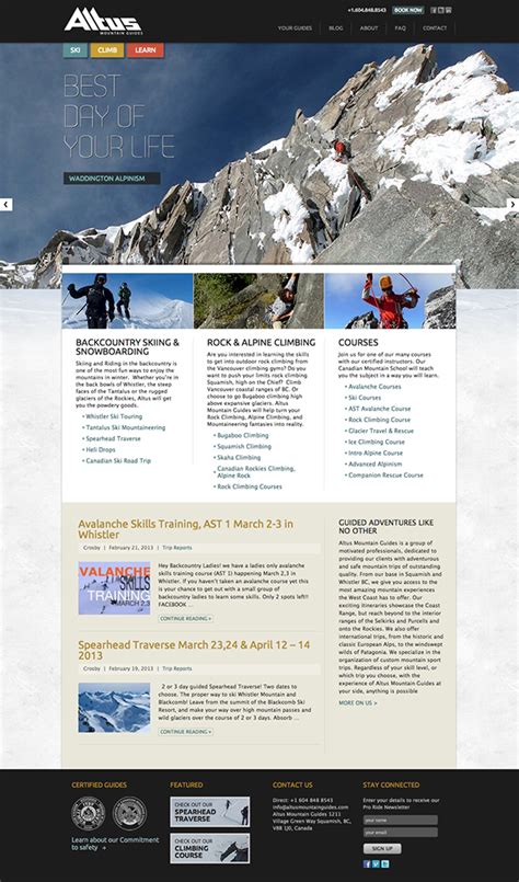 Altus Mountain Guides On Behance