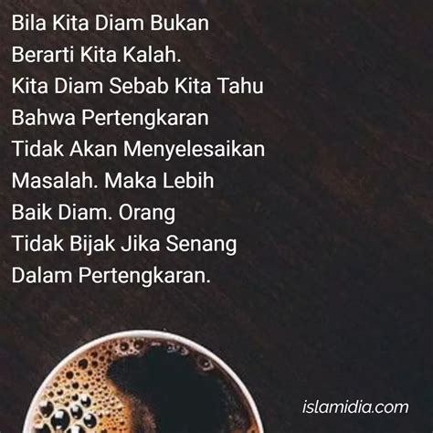 Ini dia kata bijak sabar yang bisa membuat harimu lebih cerah dan bahagia: K-Style: Kata Mutiara Tentang Diam Dan Sabar