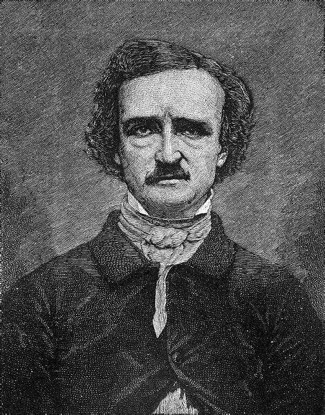 Edgar Allan Poe January 19 1809 October 7 For Sale As Framed Prints