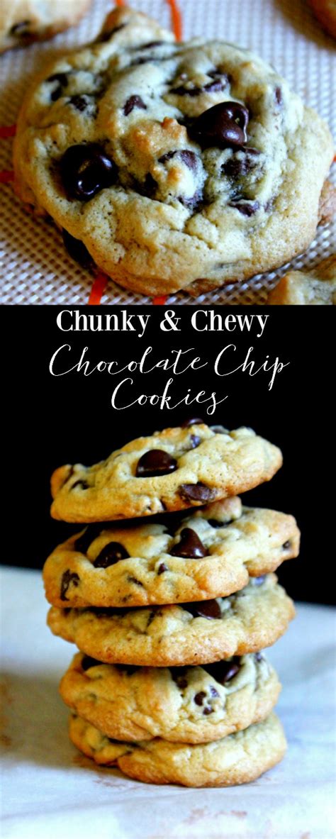 This brilliant flour substitute makes amazing chocolate chip cookies 2. Chunky and Chewy Chocolate Chip Cookies - My Joy-Filled Life