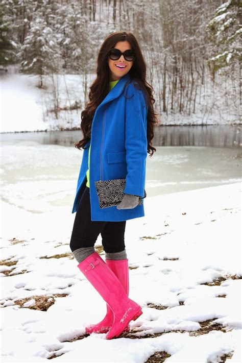 The Sweetest Thing Pink Hunter Boots Hunter Boots Rainy Day Fashion
