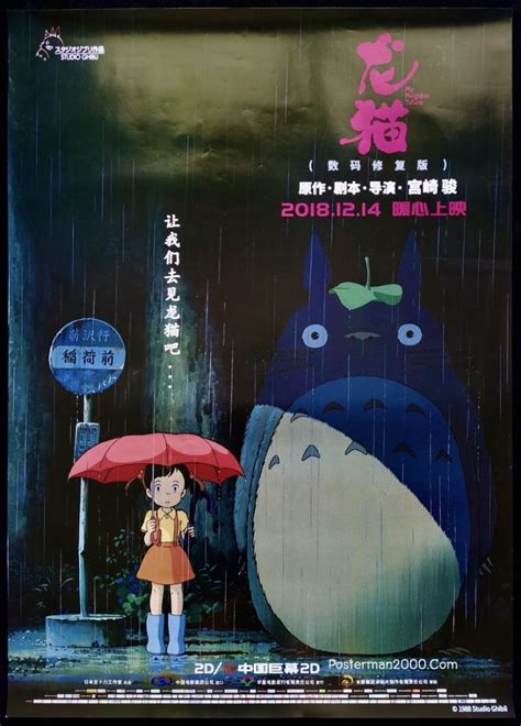 My Neighbor Totoro โทโทโร่เพื่อนรัก แบบที่ 2 Posterman 2000