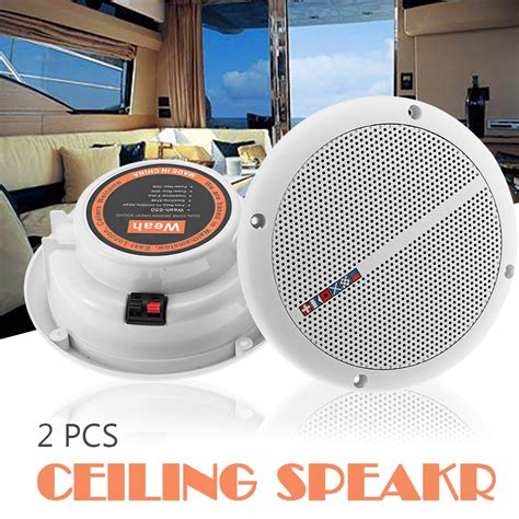 With a speaker mount that allows you to tilt the speaker directly at the main listening positions ears preferably if at all possible though just dont. Aliexpress.com : Buy 1 Pair 70W Waterproof Ceiling Speaker ...