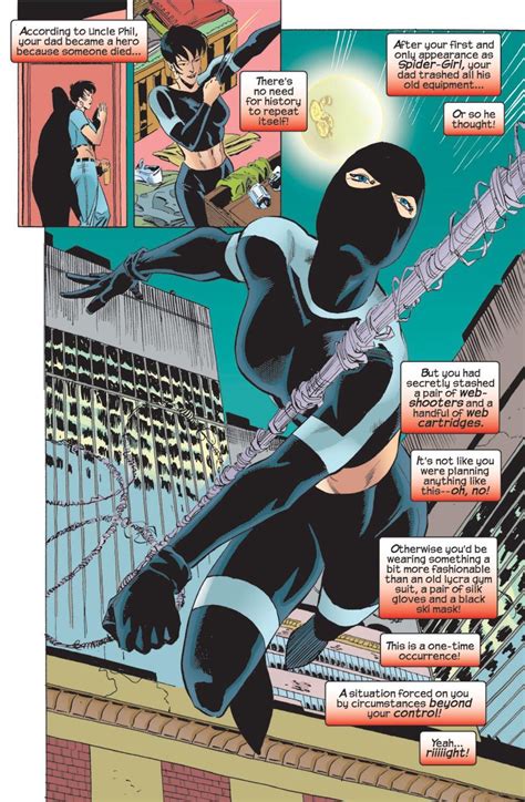 Spider Ninja From The First Arc Of Spider Girl May Mayday Parker The