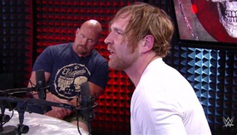 Steve Austin Addresses His Controversial Podcast With Dean Ambrose