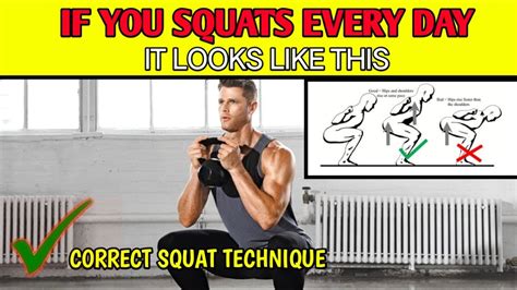 When You Do Squats Every Day This Is What Happens Healthy Friends