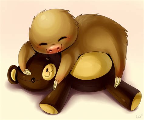 Maybe you would like to learn more about one of these? Baby Sloth by Quiixotic.deviantart.com on @deviantART | Cuteness ... | Tiere, Faultier