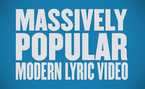 Want To Know Where Lyric Videos Came From Watch This Brief History